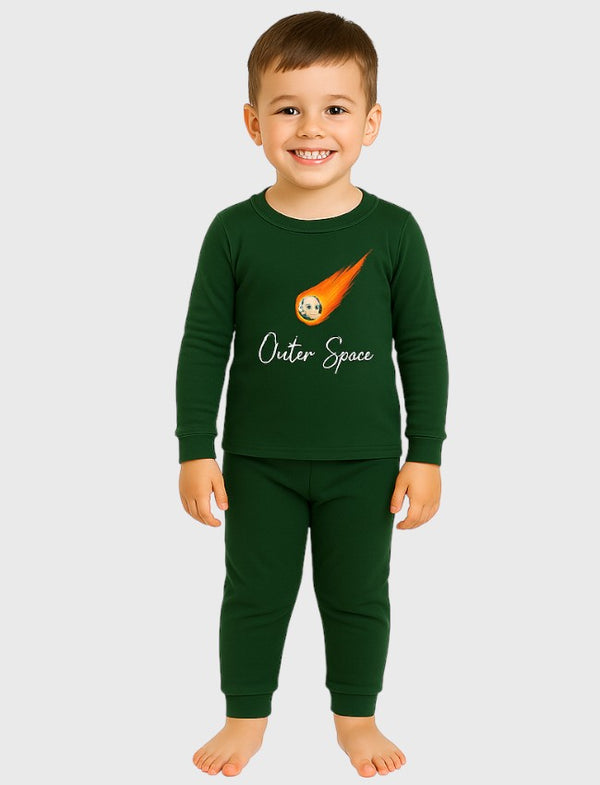 بيجامه اولادي شتوي  بطباعه كوره