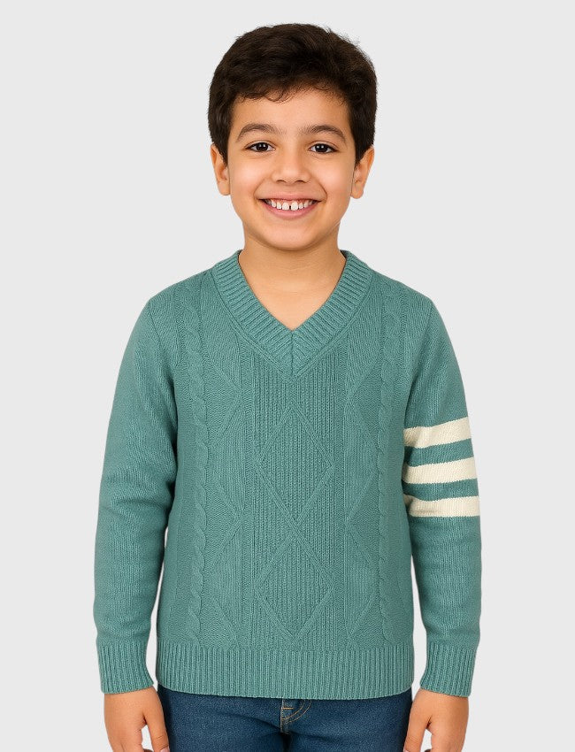 بلوفر صوف كلاسيك للعيد