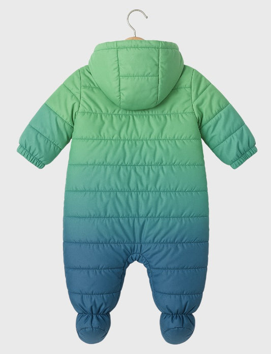 سالوبيت مبطن أطفال شتوي بغطاء رأس