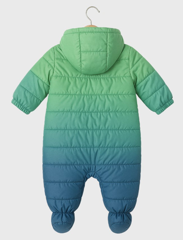 سالوبيت مبطن أطفال شتوي بغطاء رأس