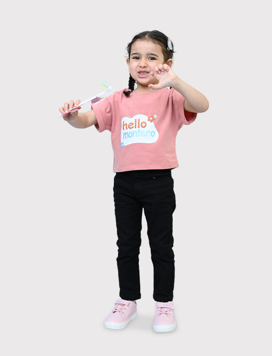 تي شيرت بناتي خروج