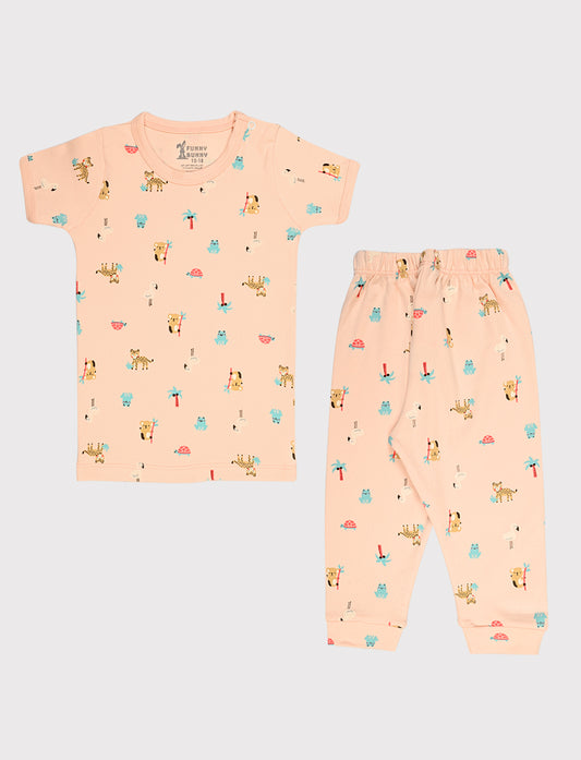 طقم بيجامة نصف كم ماركه فاني باني