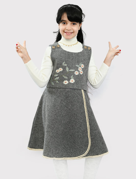 فستان شتوى -لأميرات القصور الملكية للعيد