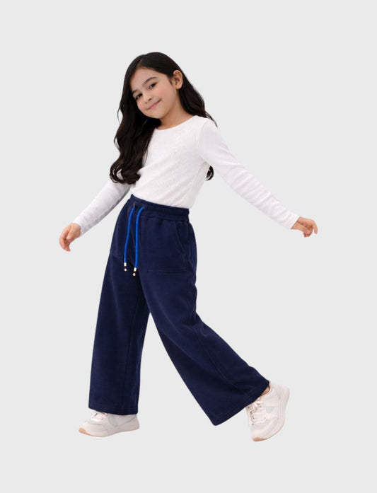 بنطلون ميلتون بناتي وايد ليج