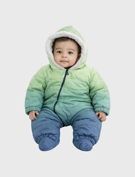 سالوبيت مبطن أطفال شتوي بغطاء رأس