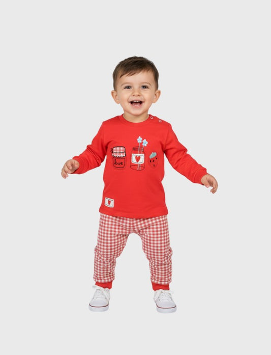 بيجامه حديثي ولاده قطن ماركه فاني باني