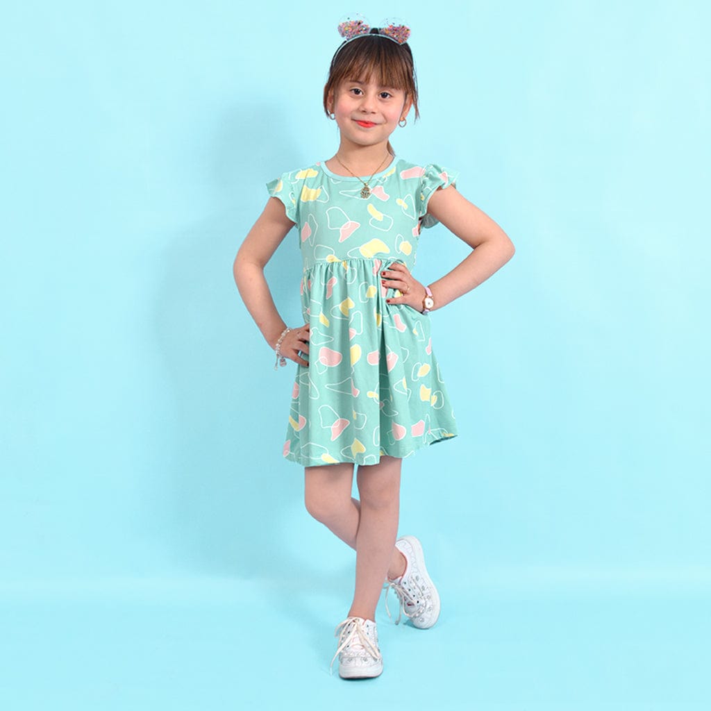 فستان بنات اطفال صيفي سمبل - ألاأونا | ملابس اطفال